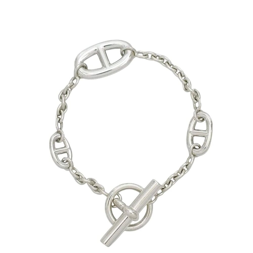 Hermes Bracelet Chaine D'ancre Farandole 160 Silver